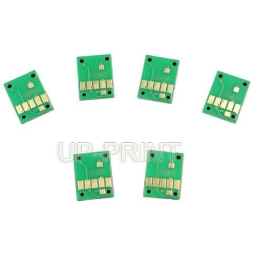 UP 6PCS PGI470 CLI471 auto reset chip compatible for Canon PIXMA MG7740 printer PGI-470 ARC 470/471 chip