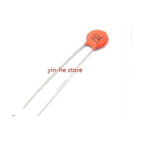 Ceramics capacitors 104 pf / 100 v 100 nf 100 v 0.1 uF ceramic dielectric capacitors 100PCS