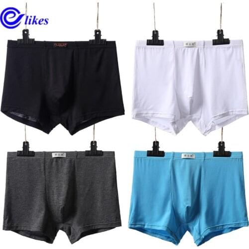 Large Loose men underwear Male Panties Modal UnderPants Men Boxers Big Yards Mens Panties Plus Size 5XL 6XL 7XL