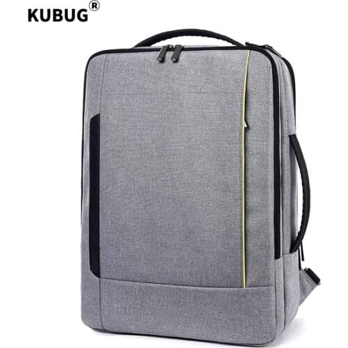 KUBUG Anti Theft Waterproof Nylon Men 15.6 inch Laptop Backpacks USB Charging School Fashion Travel Male Mochilas Feminina
