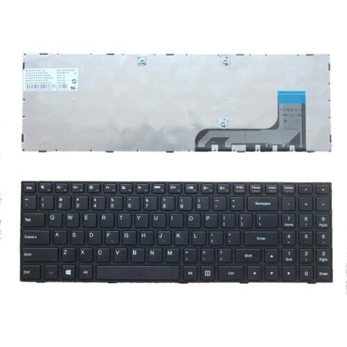 New English Laptop keyboard for Lenovo Ideapad 100-15 100-15IBY 100-15IB B50-10 US Laptop keyboard