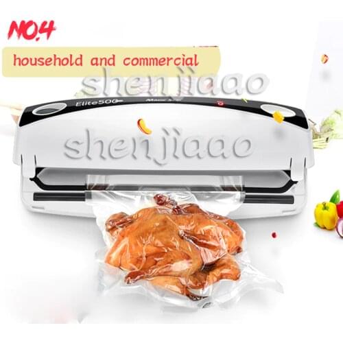 New automatic small vacuum packaging machine tea sealing machine business plastic household vacuum sealing machine 220v 110w 1pc