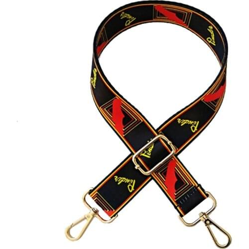 New Fashion Luxury Colorful Long Straps Adjustable Shoulder Woman Messenger Bags Straps Obag Bags Shoulder Straps Accessories