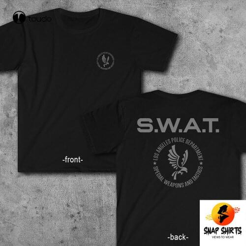 New Lapd Swat Tv Series S.W.A.T. Inspired T Shirt Los Angeles Police Dep