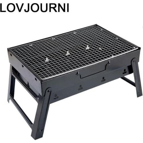 Portatil Portable Barbeque Smoker Camping Outdoor Kitchen Mini Grill Carbon Charcoal Churrasco Parrilla Bbq barbacoa Barbecue