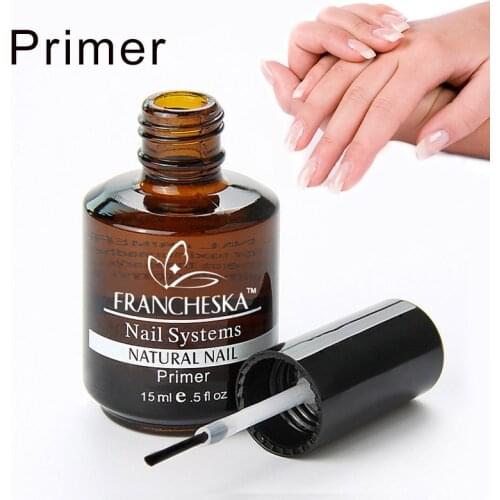 Fast Dry Nail Primer Base Non-Need Lamp Lasting Cleaning Agents Adhesives Nail Art Design UV Gel Polish Manicure Varnish Tool