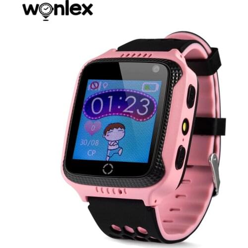 Wonlex GW500S Smart-Watch With GPS For Childrens Location-Finder Kids Position Tracking Camera Watch Child Anti-Lost Position