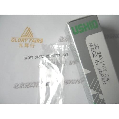 USHIO JC 24V20W G4 halogen lamp,24V 20W capsule 2 pins low voltage bulb,JC24V20W 2000 hours