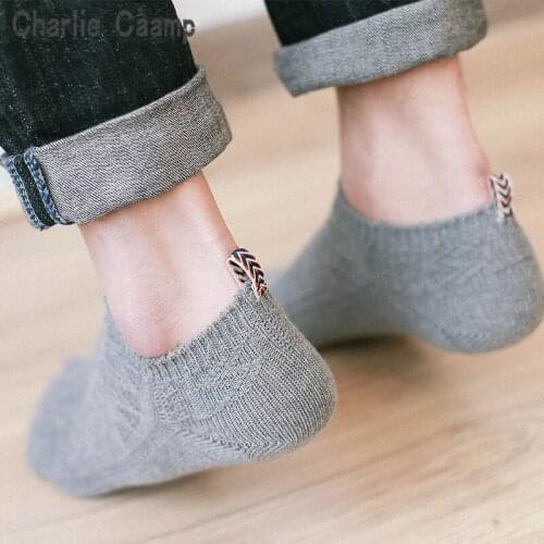 Charlie Caamp Spring-Autumn Couple Against Fallout Art Weed Vintage Socks