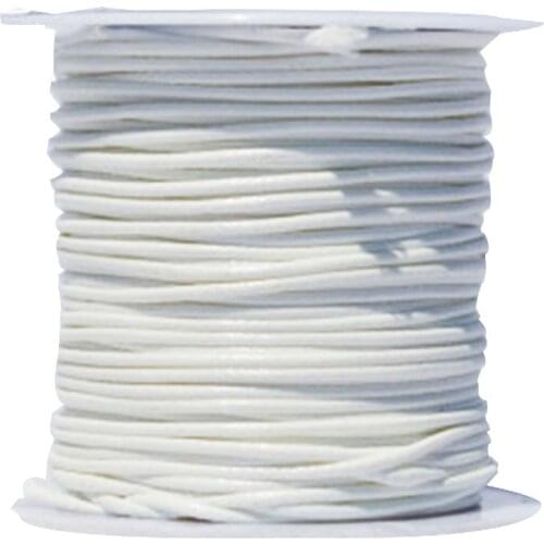 1mm White Wax Cord Waxed Thread Beading Rope+200yards/Roll+DIY Jewelry Findings Accessories Shoes Necklace Bracelet String