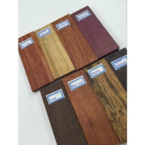 8Pairs lot, Knife Parts, Wood Scales,Blanks,Wood Handles Knives DIY, Knife Handle Making Parts