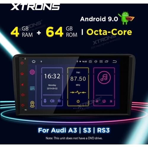 8'' Android 9.0 PX5 Octa-Core 64G ROM + 4G RAM Car Stereo Player Radio GPS OBD DVR For Audi A3 8P S3 RS3 Sportback NO DVD