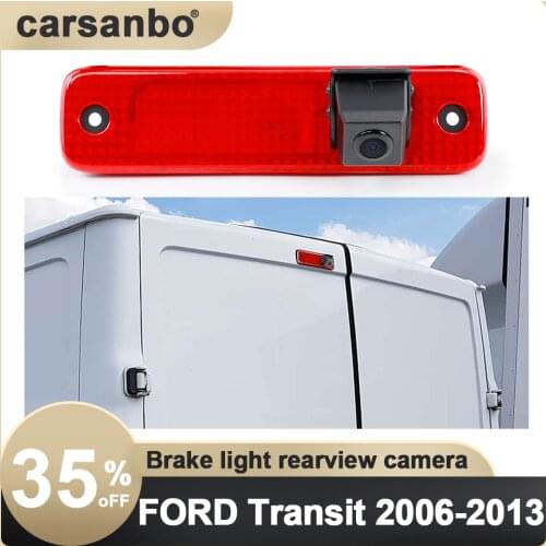 Car Brake Light Reverse Camera for FORD Transit 2006-2013 with PAL/NSTC ,reference Line on/off Switch Function Night Vision