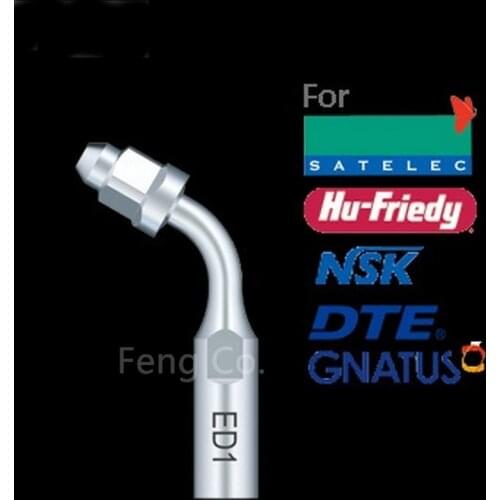 ED1 Dental Ultrasonic Scaler Tips Scaling Endo Perio fit SATELEC NSK DTE GNATUS HU-FREIDY Handpiece Dentist Teeth Whitening