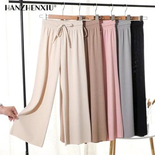 Hanzhenxiu Women's Straight Trousers