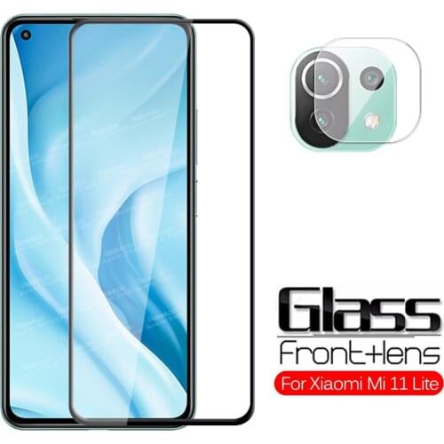 Camera Tempered Glass For Xiaomi 11 Lite Glass Screen Protector Xaomi Xiami Xiomi Mi11 Light Mi 11Lite 5G Protective Cover Film