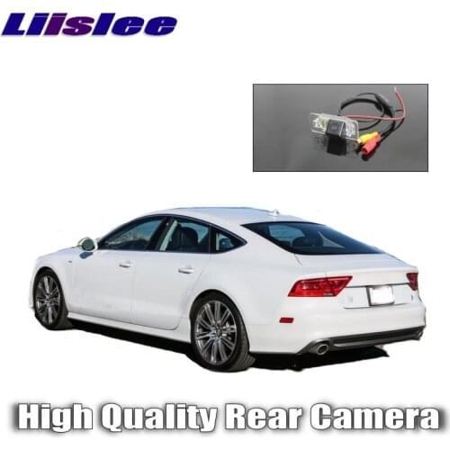 LiisLee Car Reversing image Camera For Audi A7 4G8 2010~2019 Night Vision HD WaterProof Dedicated Rear View back Camera