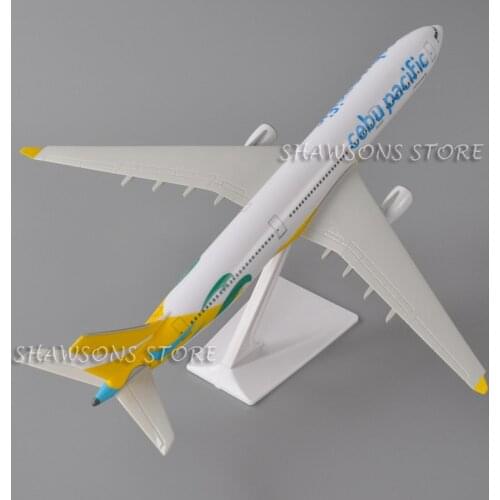 1:200 Scale Aircraft Model Toy Air Bus A330 Aerobus Cebu Pacific Air Plane Miniature Replica
