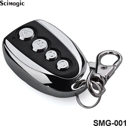 433 MHz Remote Control Cloning Gate Garage Door Opener Rmeote Control Duplicator EV1527 Car Alarm Products Keychain