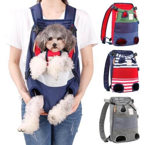 New fashion 4colors Pet Dog Carriers Backpacks Cat Puppy Pet Front Shoulder Carry Sling Bag Travel chest backpack portable cat