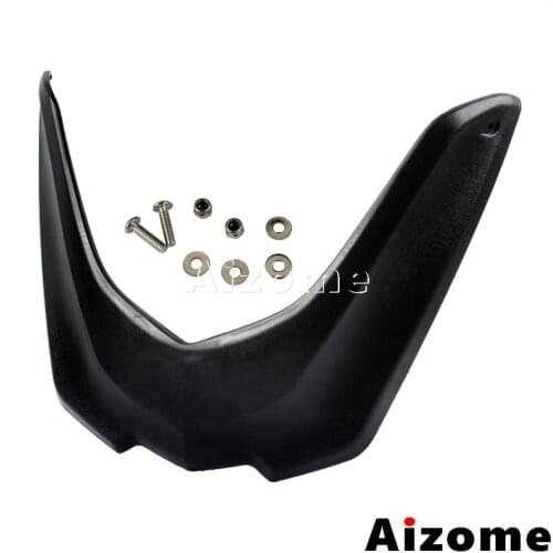 Black Motorcycle Front Hugger Wheel Cover Extension For BMW R1200GS LC ADV Adventure 2013-2016 Front Wheel Fender Beak Extension