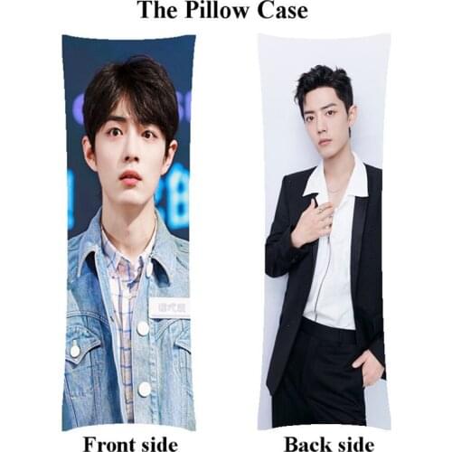 Woman Xiao Zhan body Pillowcase 150cmx50cm girl xiaozhan long pillowcover Bedroom Printing both sides