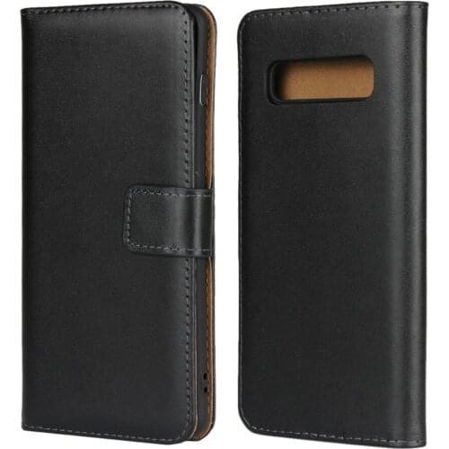 10Colors Genuine Flip Leather Magnetic Cover For Samsung Galaxy s10 S10 lite s10 plus Phone Shell Wallent Case High quality