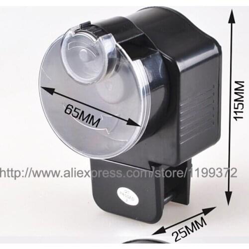 24pc LCD Screen Display AF-2003 Adjustable Auto Fish Feeder Aquarium Tank Pond Fishes Food Auto Aquarium Automatic Timer Feeding