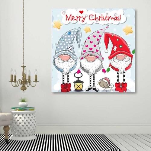 5D Diamond Painting Santa Claus Diamond Mosaic Diamond Embroidery Full Set Rhinestone Picture Christmas Decorations Gift Decor