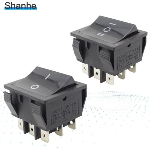 9Pins rocker switch on-off-on/on-off