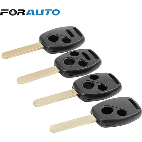 LEEPEE Remote Key Shell Case Car Accessories Key Cover Car Key Replacement For HONDA Accord Civic CRV Pilot 2 3 4 Buttons