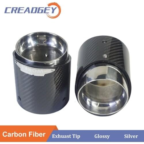 Creadgey 1PCS Carbon Fiber Exhaust Muffler Tip Pipe For Mini F54 F55 F56 F57 F60 R55 R56 R57 R58 R59 R60 R61 Car Accessories