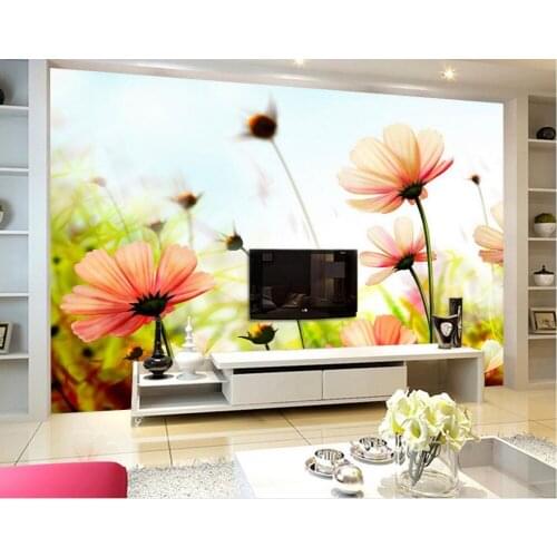 Fantasy Flowers Photo wallpaper custom wallpaper TV setting wall of sitting room sofa Non woven wallpaper