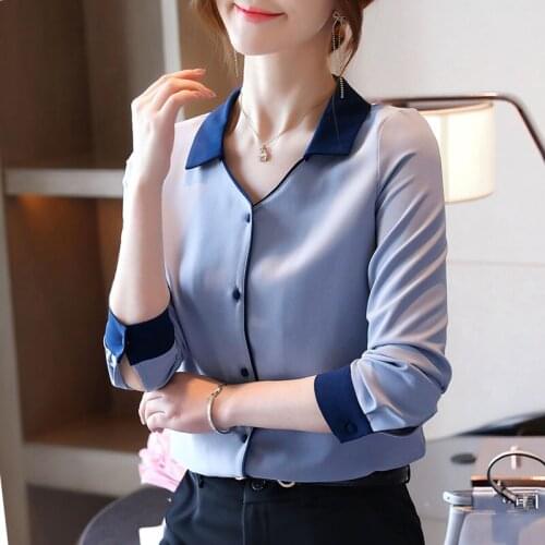 Madou girl Women's Blue Shirts