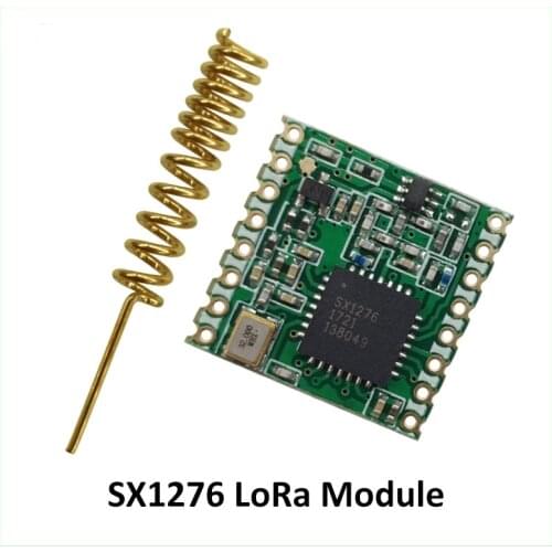 868MHz super low power RF LoRa module SX1276 chip Long-Distance communication Receiver and Transmitter SPI IOT+ antenna