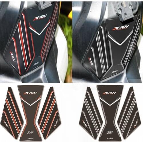Motorcycle 3D Gel Sticker XADV Front fuel Tank Prevent Scratch Pad Sticker Protector Decal For Honda XADV 750 X-ADV 750