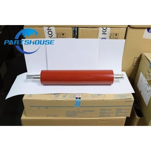1Pcs Soft Upper fuser roller A0G6730411 For Konica Minolta Bizhub Pro1200 1250 1051 951 1052 1251 1200P Red Heater Fusing Roller