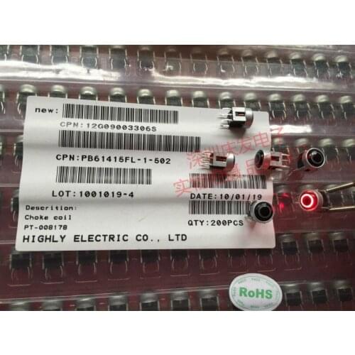 Original new 100% PB6141FL-1-502 touch switch 6*8*10 with light switch LED light red