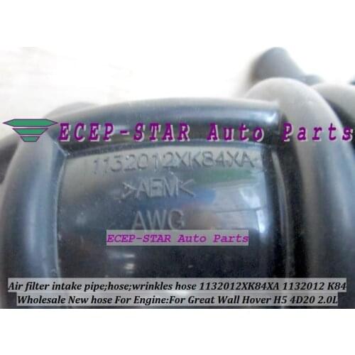 Original Air intake pipe hose filter wrinkles hose 1132012XK84XA 1132012-K84 1132012 K84 For Great Wall Hover H5 4D20 2.0L 2.0T