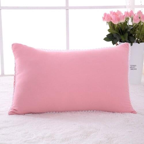 Orthopedic Brushed Cotton Pillow Washed Polyester Core Without Odorless Soft and Comfortable Sleeping Pillow for Christmas Gift
