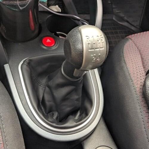 For Seat Altea 2004 2005 2006 2007 2008 2009 2010 2011 2012 Car 5/6 Speed MT Gear Stick Shift Knob With PU Leather Gaiter Boot