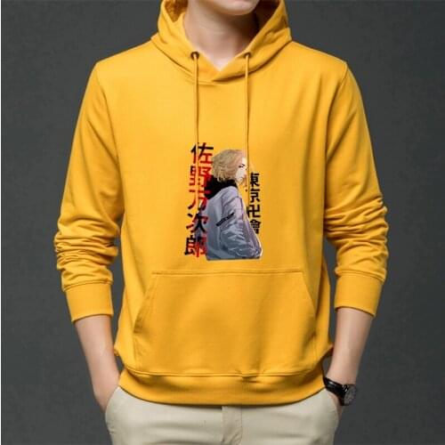 New Men Women Hoodies Tokyo Revengers Pullover Hooded Sweatshirt Mens Long Sleeve Clothing Women Casual Loose Cotton streetwear