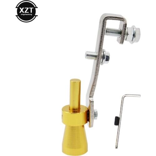 Universal Whistler Simulator Exhaust Fake Turbo Whistle Pipe Sound Muffler Blow Off Car Styling Tuning Red S/M/L/XL