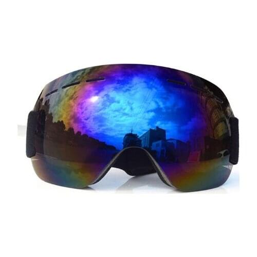 UV400 Layer Ski Goggles Anti-fog Masks Large Ski Eyewear Women Men Snowboard Skiing Goggles Outdoor Sports