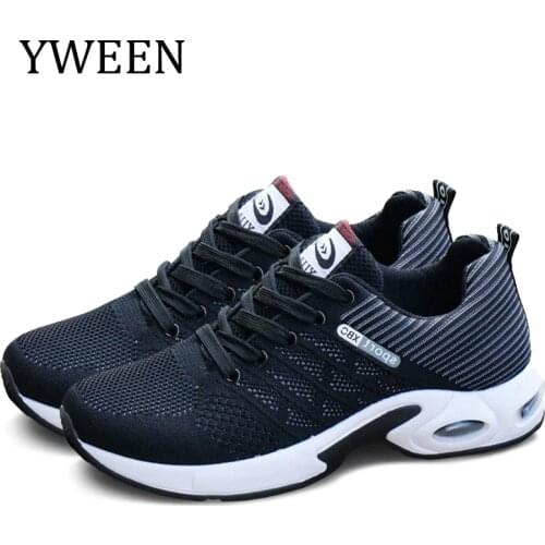 YWEEN Fashion 2020 Men Casual Shoes Autumn Outdoor Breathable Walking Shoes Men Sneakers Mesh Shoes Non-slip Students Shoes