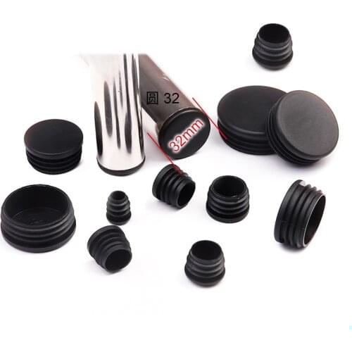 4-10pcs Plastic Pipe hole plug Round table stool chair leg end cap dust Cover socks non slip furniture feet pads floor protector