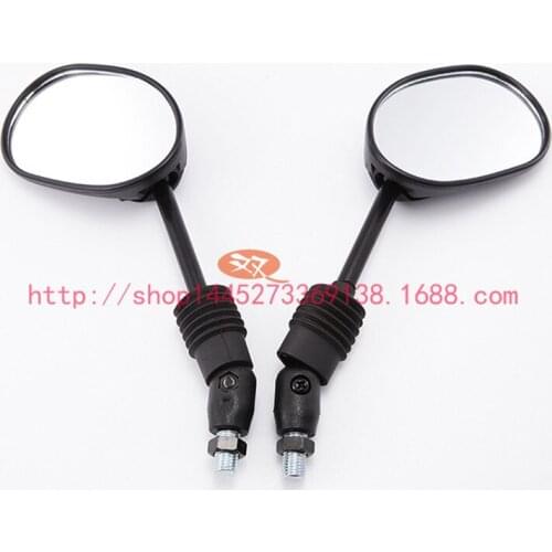 8mm 10mm Motorcycle Side Mirror Scooter Backup Mirror Universal Motorbike parts Moto Reaview Mirrors for Yamaha Kawasaki Honda