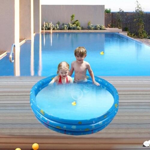 1.5m Play Ball Pool Baby swimming Pool Child Summer kid Water Toys inflatable Bath Tub Round lovely animal printed bottom