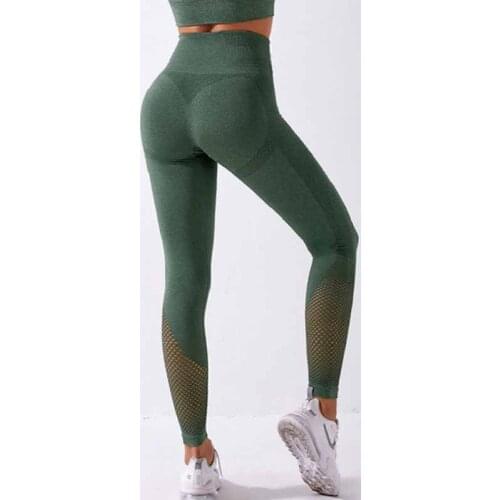 6 Color New Women Seamless Yoga Fitness Pants Workout Clothes for Women Sports Wear High Waist Breathable Soft Leggings