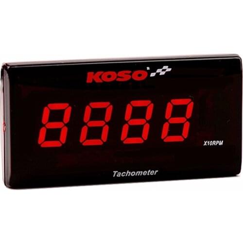 Digital Tachometer Koso Motorcycle Tachometer Gauge LCD Display 0~20000 RPM Gauge for Yamaha NVX NMAX XMAX BMW KAWASAKI